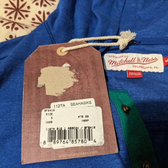 Throwback Seattle Seahawks Thin Hoodie - Picture 3 of 8